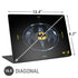 DC Comics The Flash Movie: Batman Multiverse Logos Universal Laptop 16.6in (13.4 x 9.7in) Skin